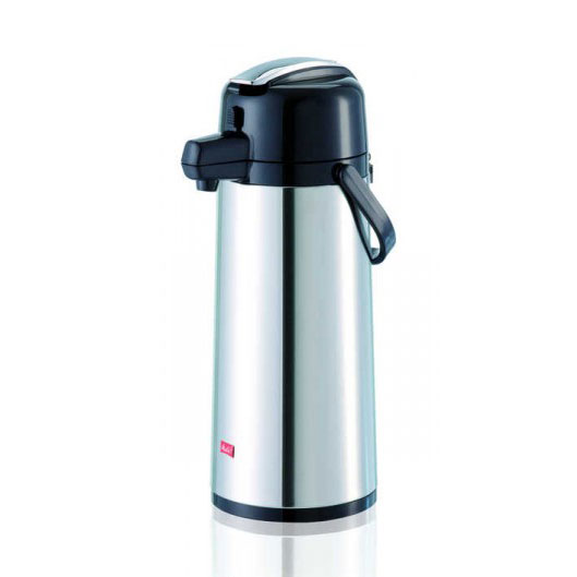 Melitta - Isolierkanne Pumpkanne 2,2 Liter mit Edelstahlkolben
